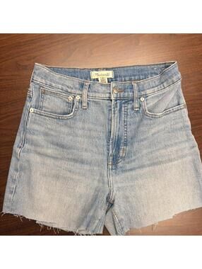 Madewell The Perfect Vintage Crop Jean Shorts Size 27